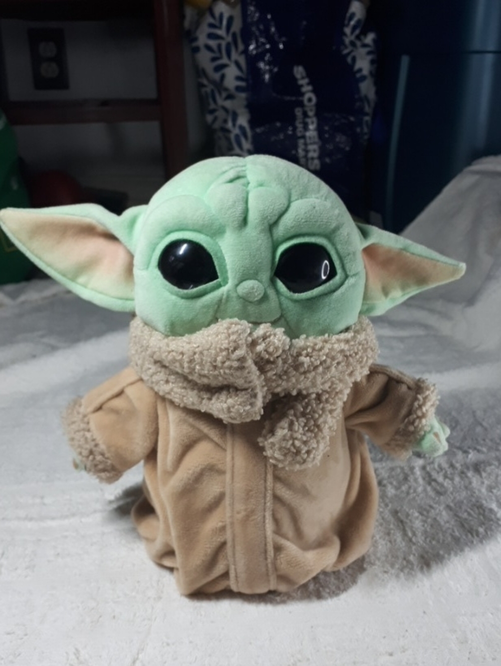 Star Wars Yoda Plush - Green and Tan Cozy Coat